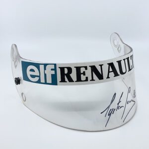 Ayrton Senna Signed 1985 Race Used Visor