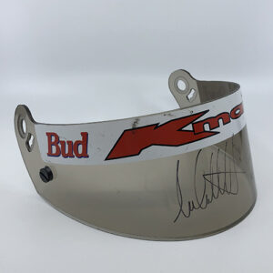 Mario Andretti & Michael Andretti Signed Detroit 1997 Race Used Visor - Detroit GP