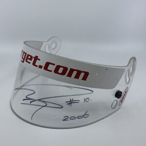 Dan Wheldon Signed 2006 Race Used IndyCar Visor