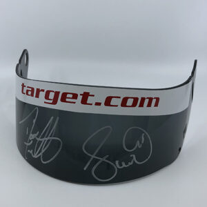 Scott Dixon & Dario Franchitti Signed 2009 Race Used IndyCar Visor