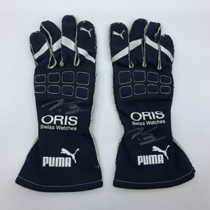 Valtteri Bottas Signed 2013 Race Used Williams Gloves