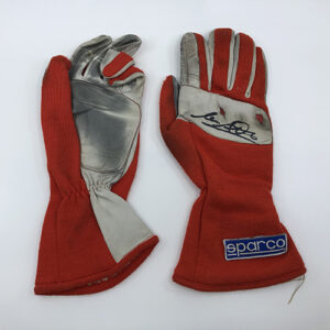 Michele Alboreto 1987 Race Used Gloves